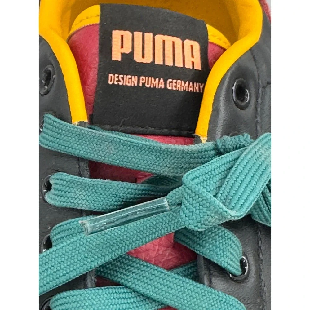Puma Ralph Sampson Low Black History Month Mens 10.5 Retro Black 374685-01